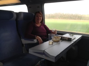 Berrelling along at 300 km/h Photo: metaljar