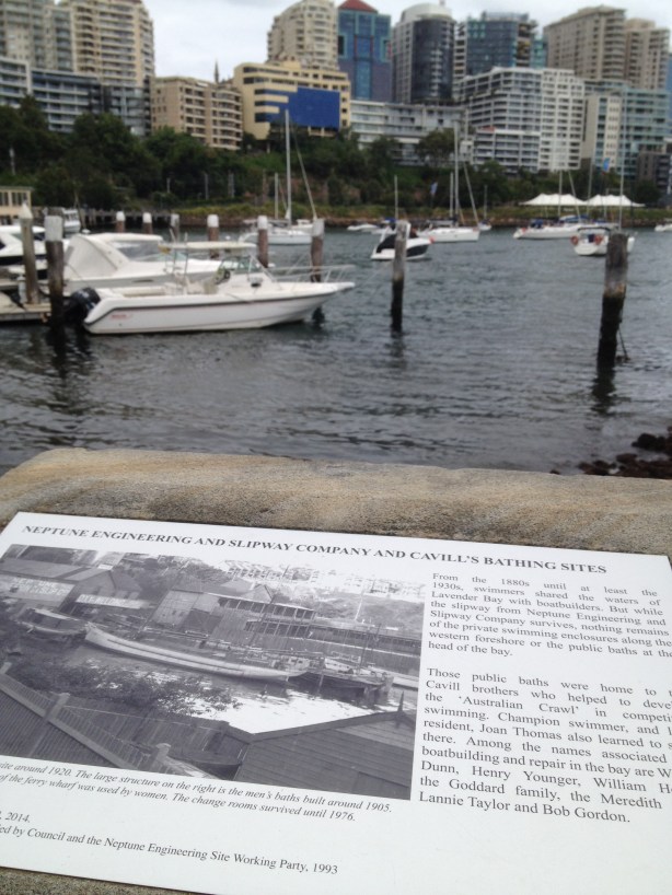 Boat building, baths, welding, slipways... such recent history