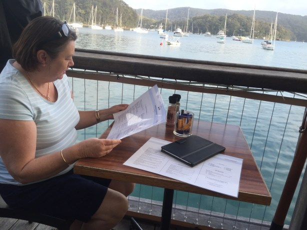 The Waterfront Cafe on Pittwater at Church Point