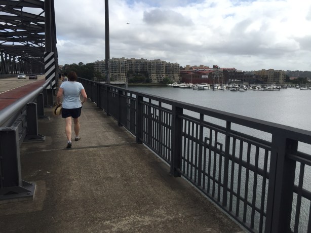 Iron Cove Bridge, walking west towards Birkenhead Factory Outlet Centre